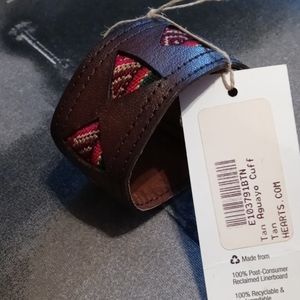 NWT Tan Aguayo Cuff Bracelet